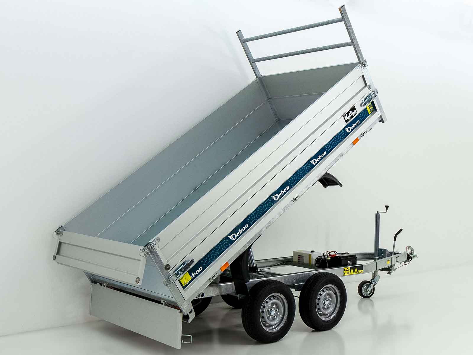 Debon Heckkipper DK 155x305cm 2,0t|E-Pumpe|BWA|Aktion