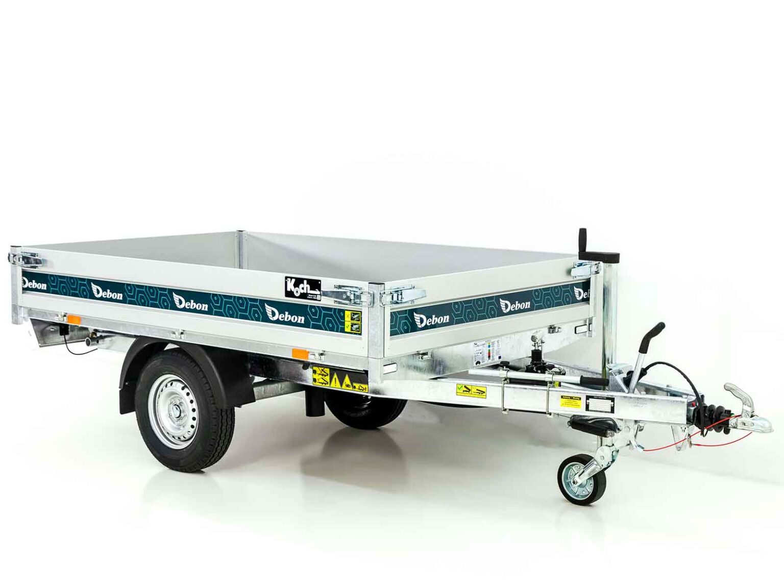 Debon Heckkipper DK 150x250cm 1,3t|Hand-Pumpe|Aktion