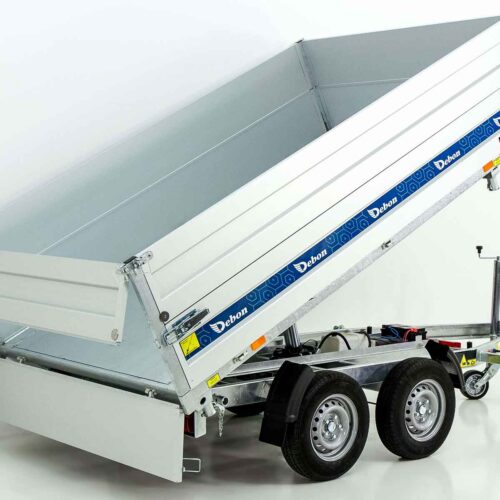 Debon Dreiseitenkipper 180×306 2,6t|E-Pumpe|BWA