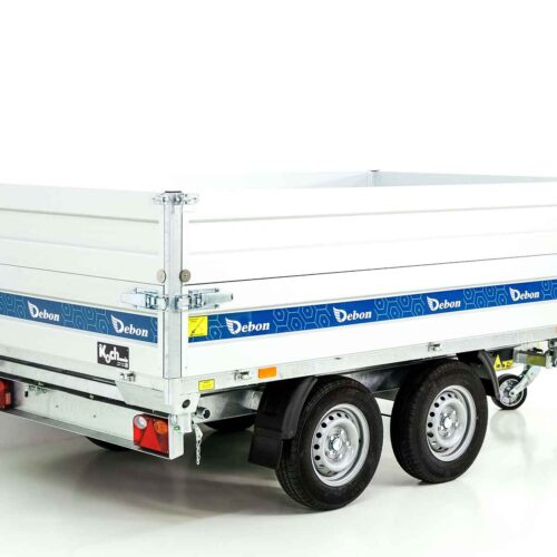 Debon Dreiseitenkipper 180×306 2,6t|E-Pumpe|BWA