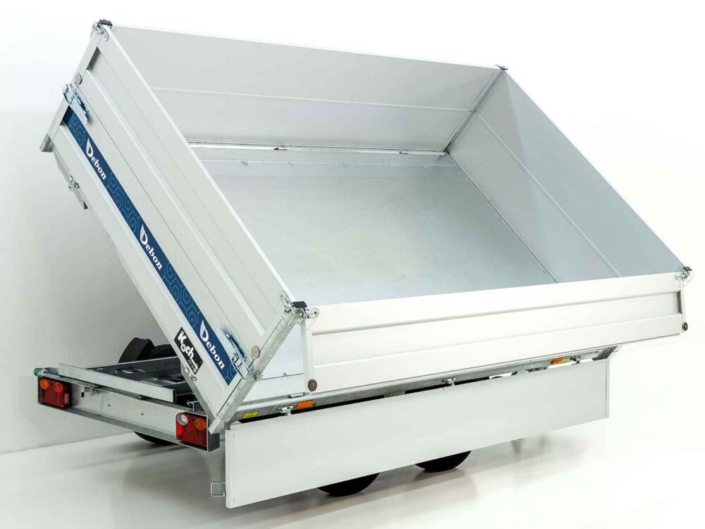 Debon Dreiseitenkipper 180×306 2,6t|E-Pumpe|BWA