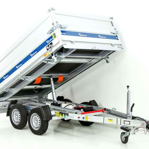 Debon Dreiseitenkipper 180×306 2,6t|E-Pumpe|BWA