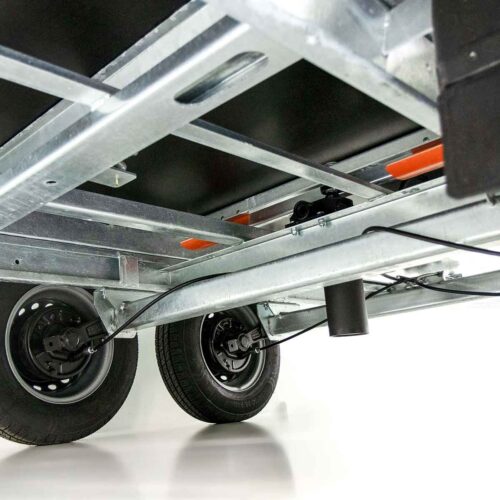 Debon Dreiseitenkipper 180×306 2,6t|E-Pumpe|BWA