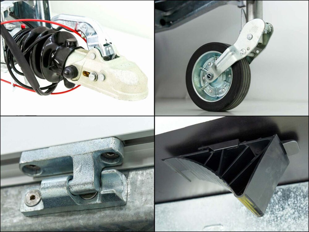 Debon Dreiseitenkipper 180×306 2,6t|E-Pumpe|BWA