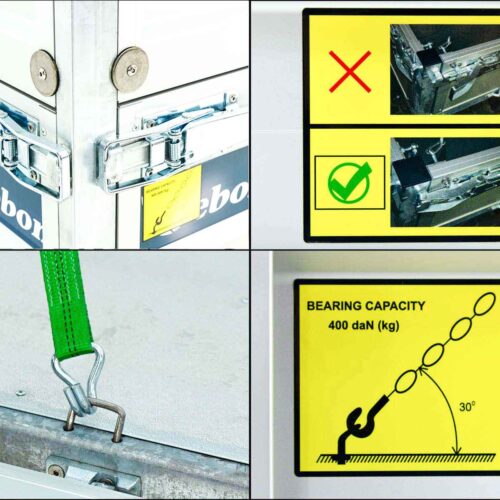 Debon Dreiseitenkipper 180×306 2,6t|E-Pumpe|BWA