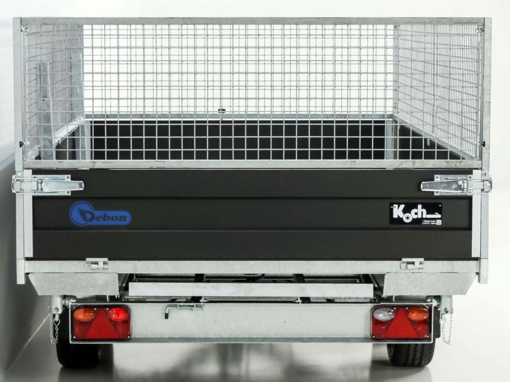 Debon Dreiseitenkipper 180×324 3,5t|Black Edition |Gitter