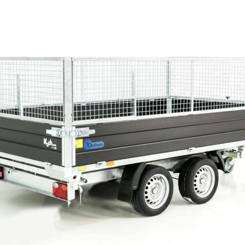 Debon Dreiseitenkipper 180×324 3,5t|Black Edition |Gitter