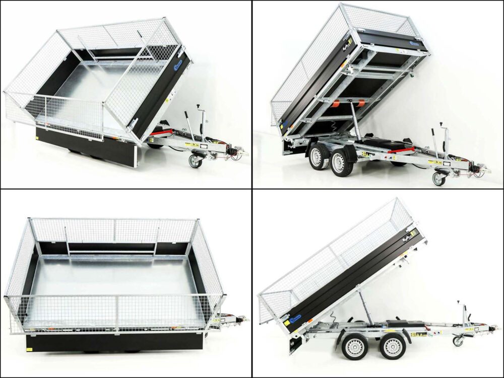 Debon Dreiseitenkipper 180×324 3,5t|Black Edition |Gitter