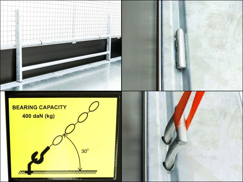 Debon Dreiseitenkipper 180×324 3,5t|Black Edition |Gitter