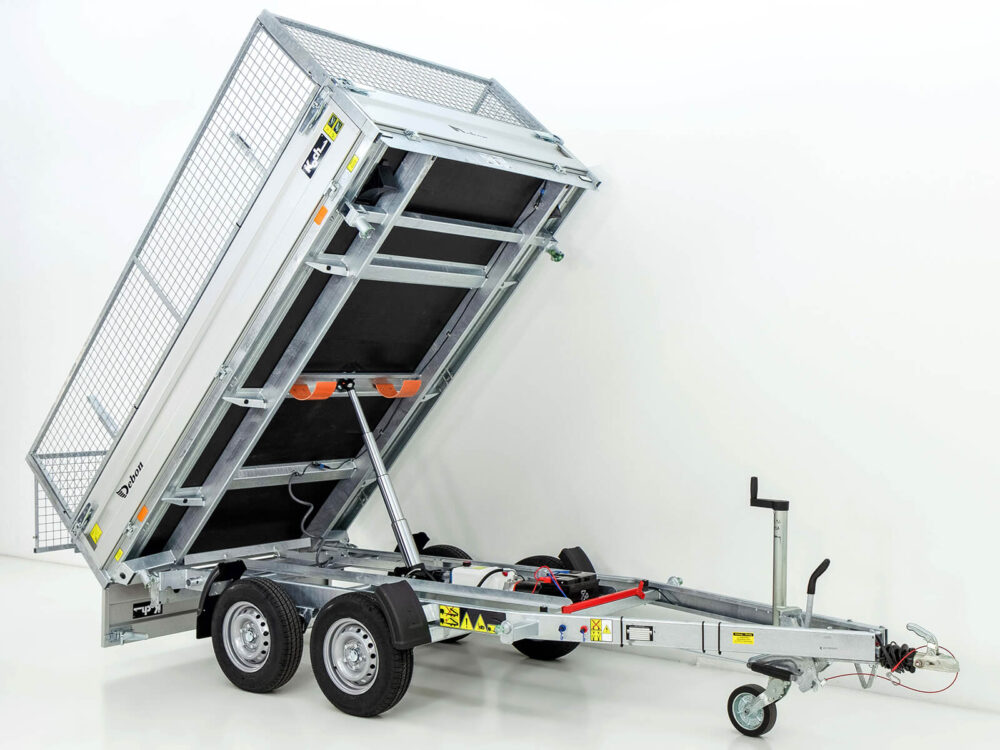 Debon Dreiseitenkipper DDK 180×306 2,6t|E-Pumpe|Gitter|Aktion