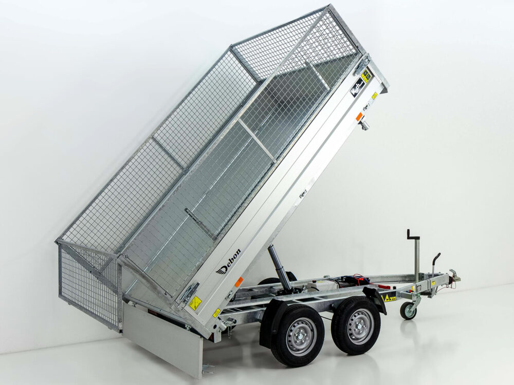Debon Dreiseitenkipper DDK 180×306 2,6t|E-Pumpe|Gitter|Aktion