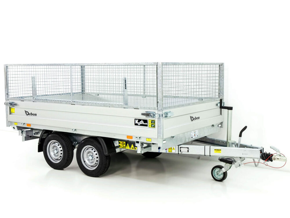 Debon Dreiseitenkipper DDK 180×306 2,6t|E-Pumpe|Gitter|Aktion