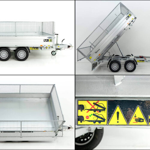 Debon Dreiseitenkipper DDK 180×306 2,6t|E-Pumpe|Gitter|Aktion