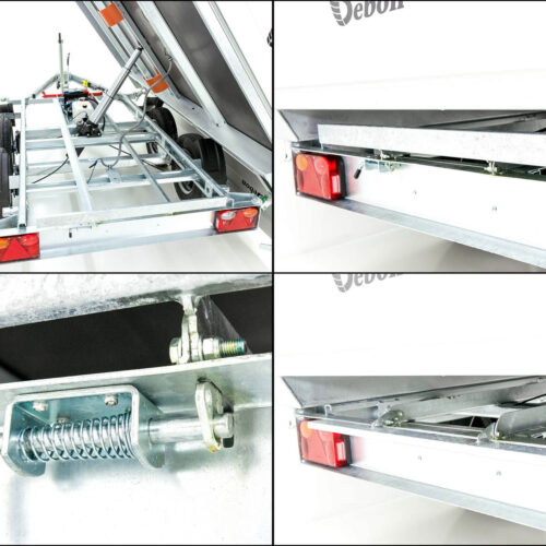 Debon Dreiseitenkipper DDK 180×306 2,6t|E-Pumpe|Gitter|Aktion