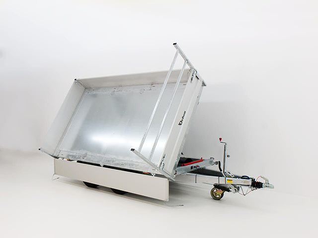 Debon Dreiseitenkipper DDK 180×306 2,6t|E-Pumpe|Rampen|Stützen