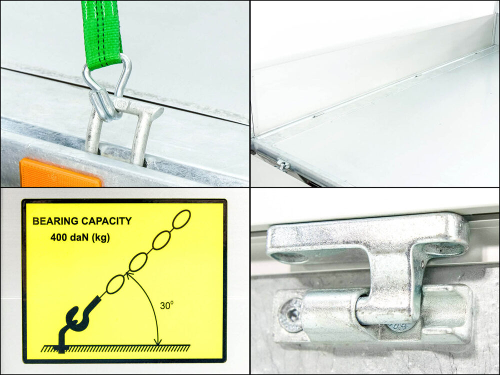 Debon Dreiseitenkipper DDK 180×360 3,5t|E-Pumpe||Aktion