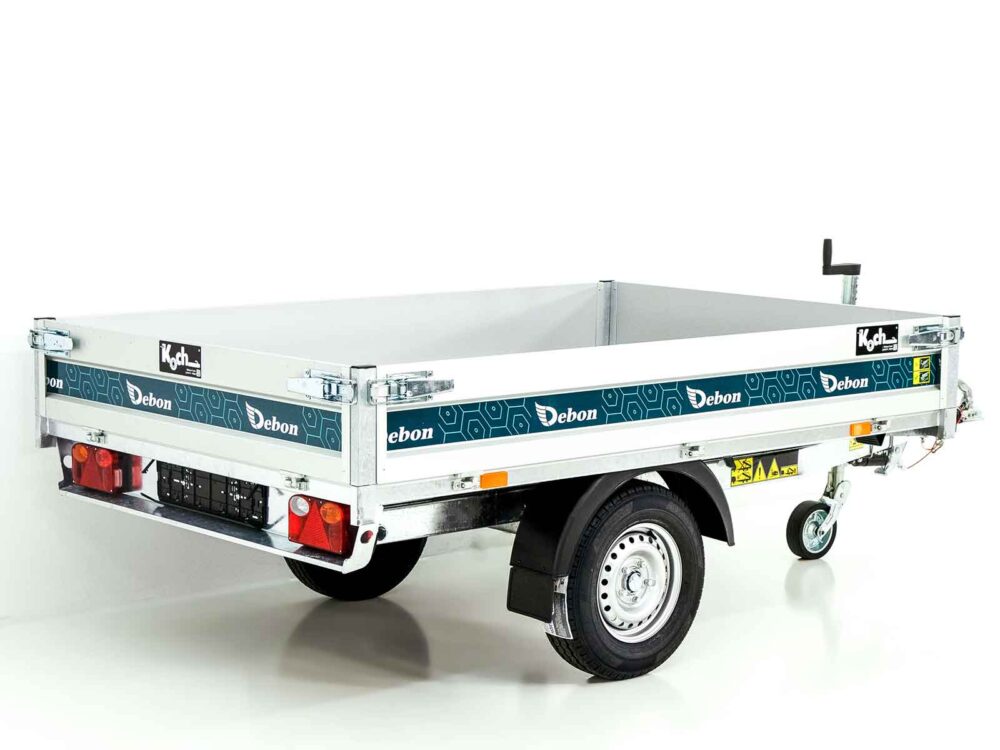 Debon Heckkipper DK 150x250cm 1,3t|Hand-Pumpe|Aktion