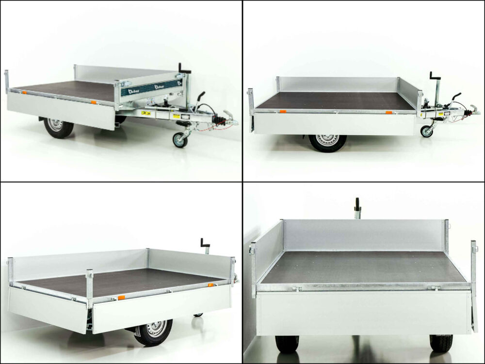 Debon Heckkipper DK 150x250cm 1,3t|Hand-Pumpe|Aktion