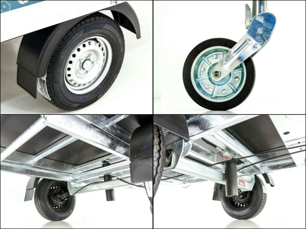 Debon Heckkipper DK 150x250cm 1,3t|Hand-Pumpe|Aktion