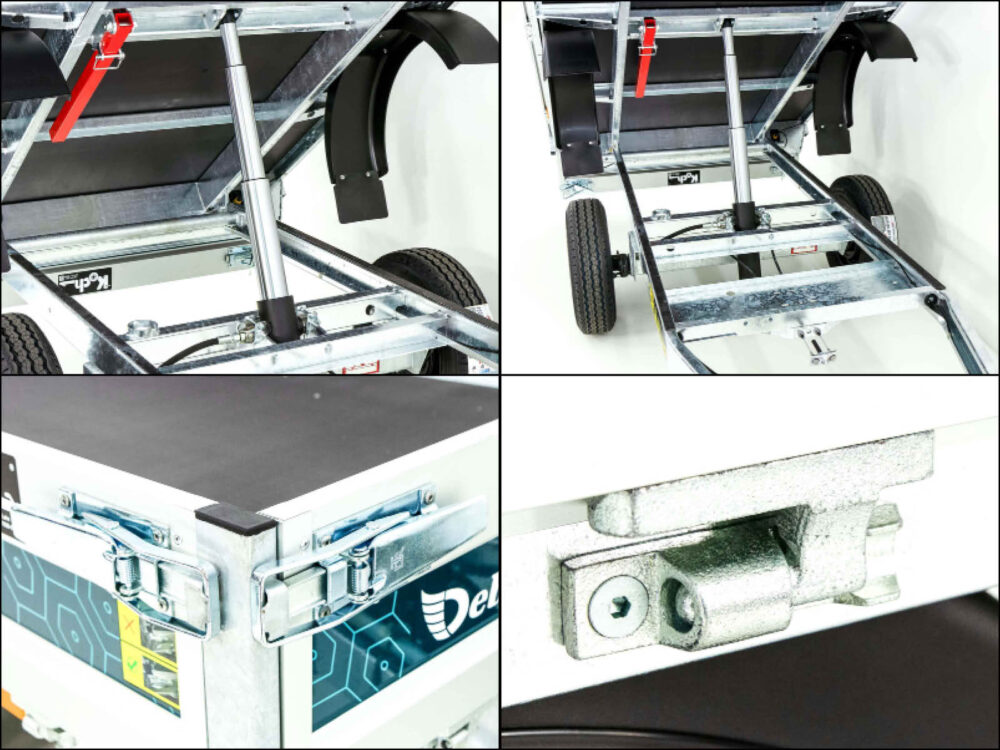 Debon Heckkipper DK 150x250cm 1,3t|Hand-Pumpe|Aktion