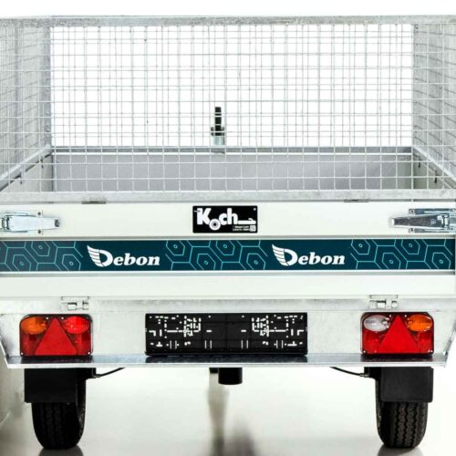 Debon Heckkipper DK 150x250cm 1,3t|Hand-Pumpe|Gitter|Aktion