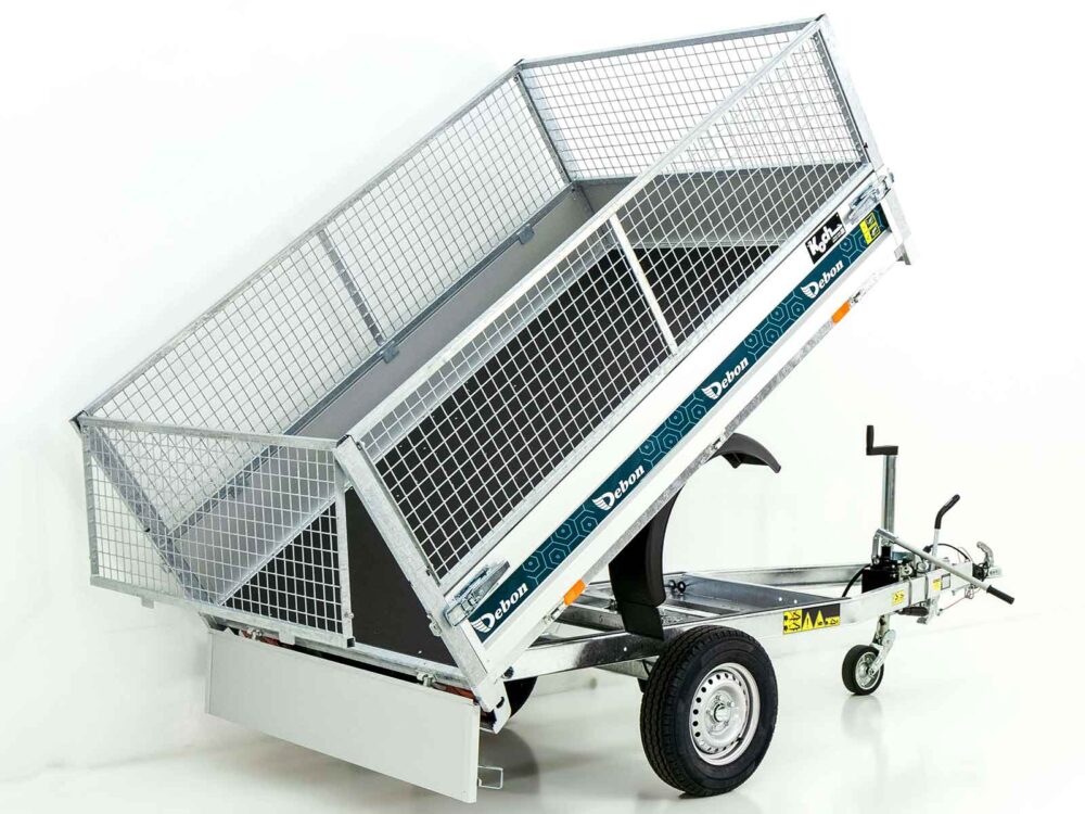 Debon Heckkipper DK 150x250cm 1,3t|Hand-Pumpe|Gitter|Aktion