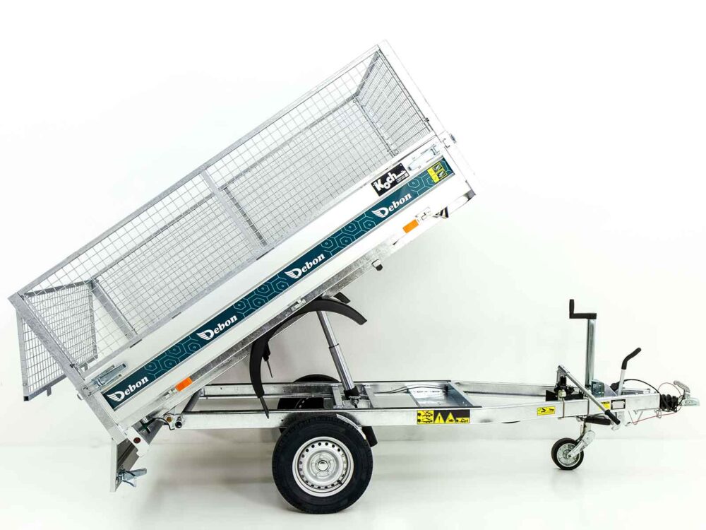 Debon Heckkipper DK 150x250cm 1,3t|Hand-Pumpe|Gitter|Aktion