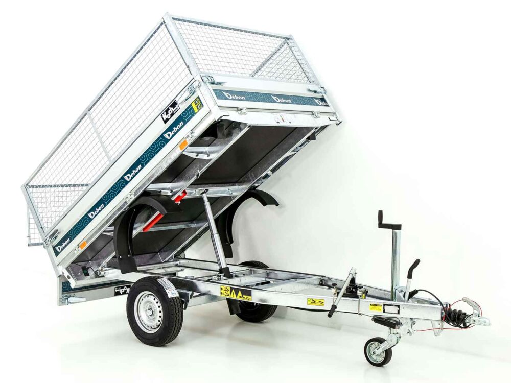 Debon Heckkipper DK 150x250cm 1,3t|Hand-Pumpe|Gitter|Aktion