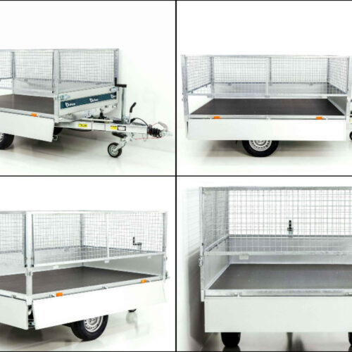 Debon Heckkipper DK 150x250cm 1,3t|Hand-Pumpe|Gitter|Aktion