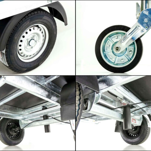 Debon Heckkipper DK 150x250cm 1,3t|Hand-Pumpe|Gitter|Aktion