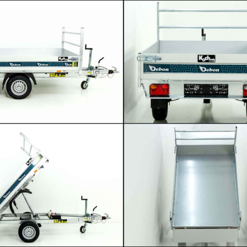 Debon Heckkipper DK 150x250cm 1,5t|E-Pumpe|Aktion