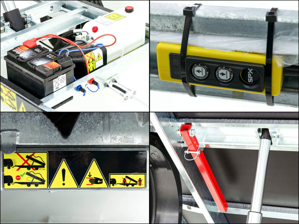 Debon Heckkipper DK 150x250cm 1,5t|E-Pumpe|Aktion