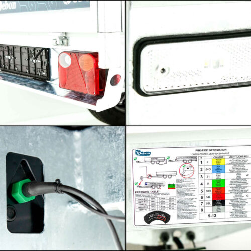 Debon Heckkipper DK 150x250cm 1,5t|E-Pumpe|Aktion