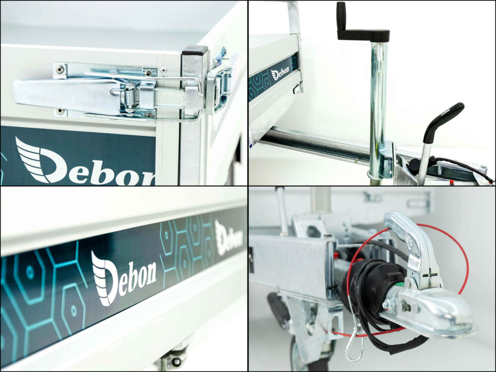 Debon Heckkipper DK 150x250cm 1,5t|E-Pumpe|Aktion