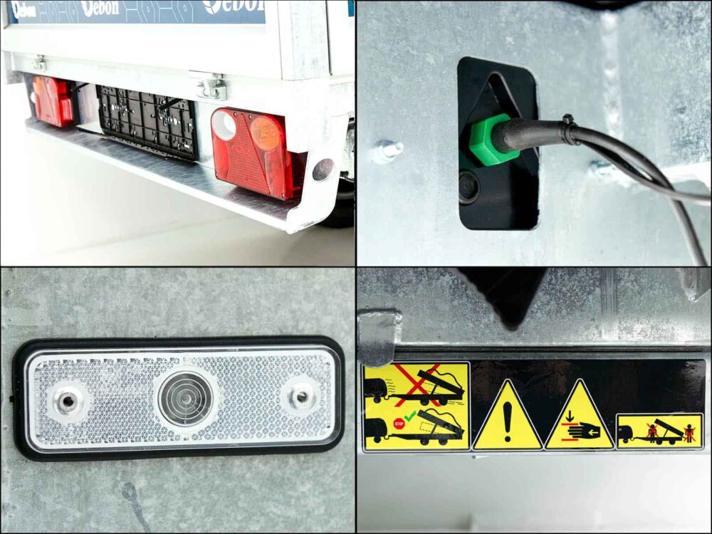 Debon Heckkipper DK 155x305cm 2,0tE-PumpeBWAAktion10 Debon Heckkipper DK 155x305cm 2,0t|E-Pumpe|BWA|Aktion