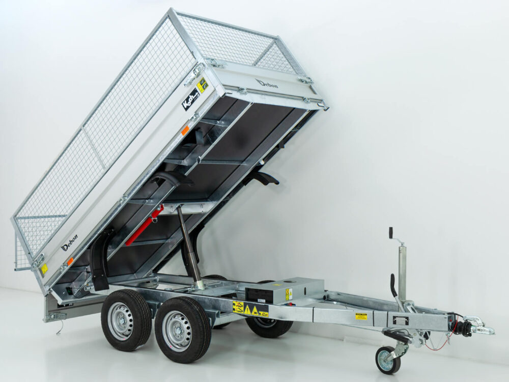 Debon Heckkipper DK 155x305cm 2,0t|E-Pumpe|Gitter|Aktion