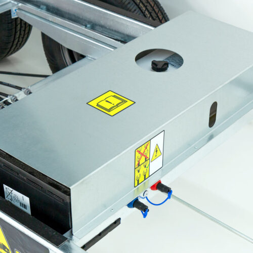 Debon Heckkipper DK 155x305cm 2,0t|E-Pumpe|Gitter|Aktion