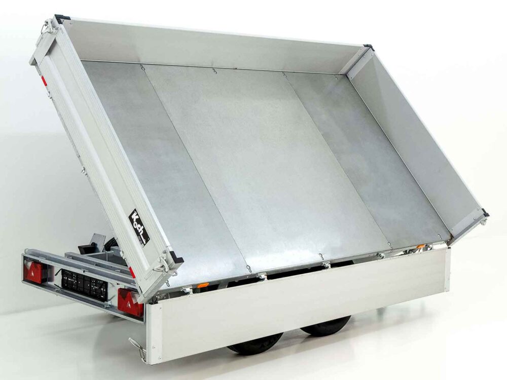 Unsinn Dreiseitenkipper UDK Profi 175x306cm 2,6t|E-Pumpe|Rampentunnel