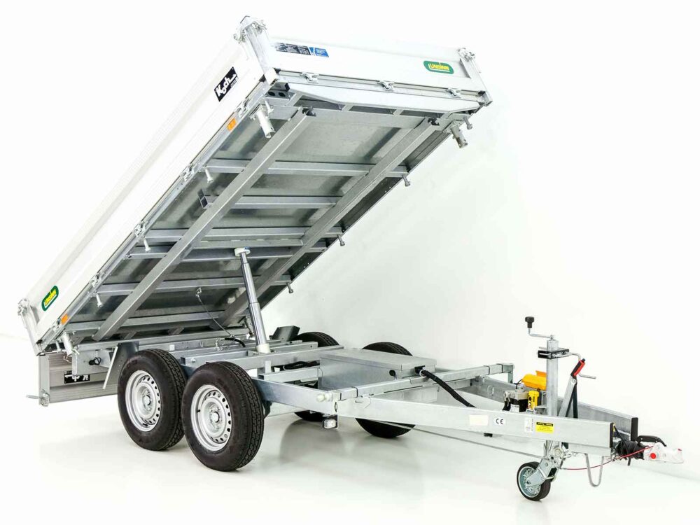 Unsinn Dreiseitenkipper UDK Profi 175x306cm 2,6t|E-Pumpe|Rampentunnel