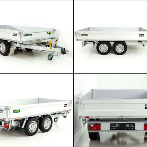 Unsinn Dreiseitenkipper UDK Profi 175x306cm 2,6t|E-Pumpe|Rampentunnel