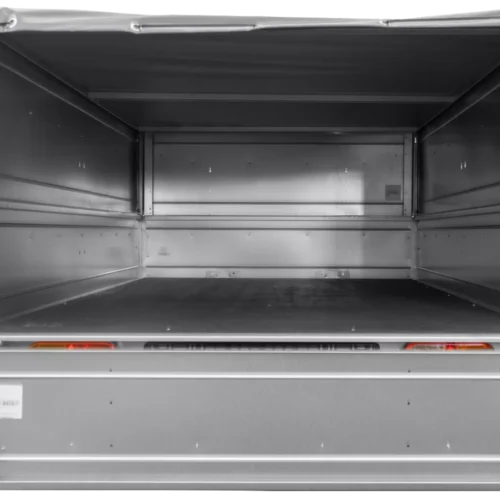 Anhänger kippbar Garden Trailer 201 KIPP mit zusätzlichen Bordwänden, Stützrad und Flachplane-Neu