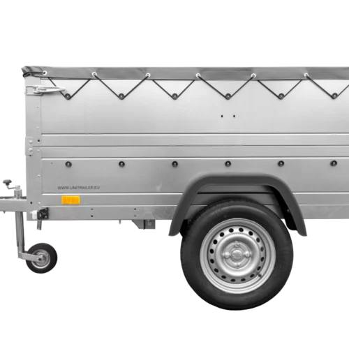 Anhänger kippbar Garden Trailer 201 KIPP mit zusätzlichen Bordwänden, Stützrad und Flachplane-Neu