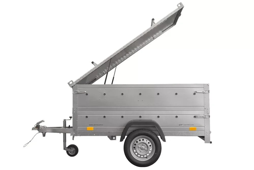 Anhänger mit Deckel Garden Trailer 200 KIPP 200×106 cm 750 kg-Neu