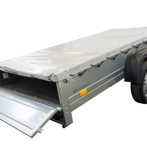 Anhänger mit Flachplane Garden Trailer 264 KIPP inkl. Planenträger-Neu