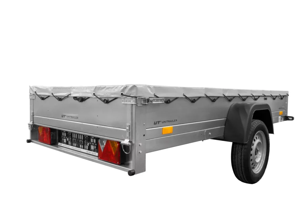 Anhänger mit Flachplane Garden Trailer 264 KIPP inkl. Planenträger-Neu