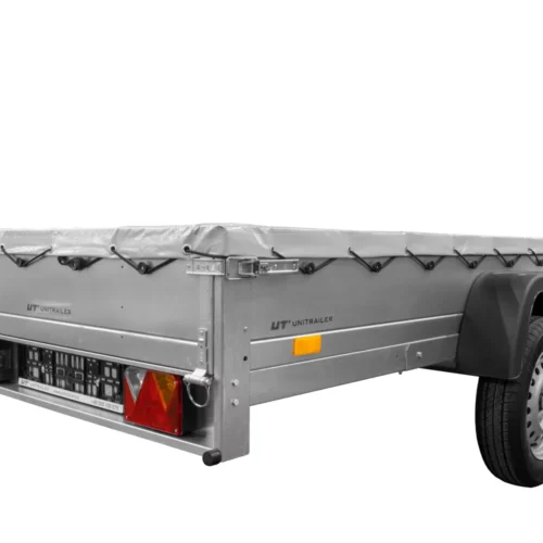 Anhänger mit Flachplane Garden Trailer 264 KIPP inkl. Planenträger-Neu