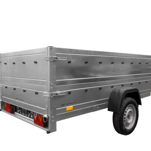 B Führerschein Anhänger Garden Trailer 264 KIPP mit Bordwandaufsatz und Stützrad-Neu