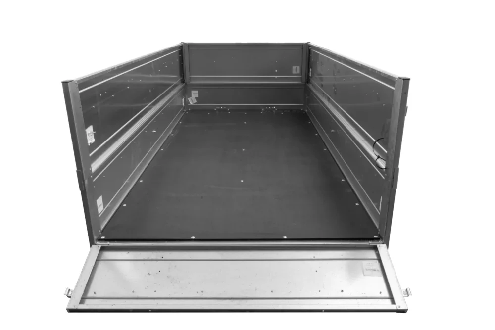 B Führerschein Anhänger Garden Trailer 264 KIPP mit Bordwandaufsatz und Stützrad-Neu