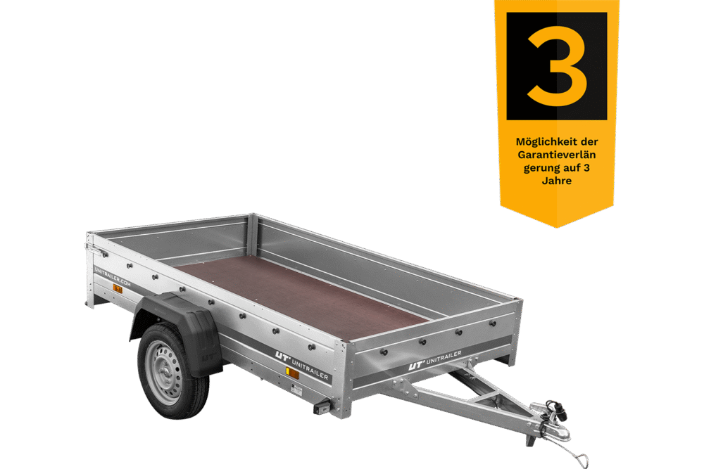 Einachsanhänger Unitrailer Garden Trailer 230 FD 230 x 125 cm mit Starrdeichsel 750 KG-Neu2 Einachsanhänger Unitrailer Garden Trailer 230 FD 230 x 125 cm mit Starrdeichsel 750 KG-Neu