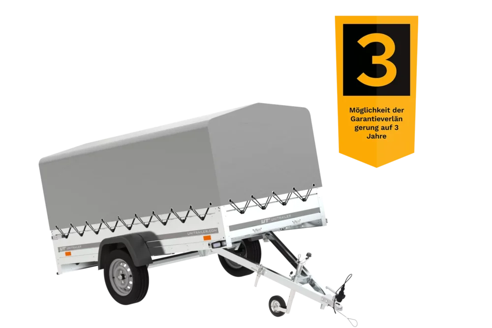 Einachsiger Anhänger Unitrailer Garden Trailer  264 KIPP-Neu